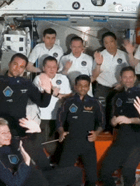 International Space Station Goodbye GIF by European Space Agency - ESA