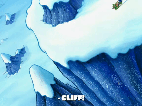 season 8 frozen face-off GIF by SpongeBob SquarePants