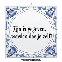 Verandering Vertrouwen Sticker by Tegelspreuken.nl