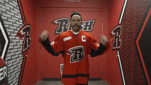 Yes Yes Yes Hockey GIF by Rapid City Rush
