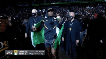 Kamaru Usman Sport GIF by UFC