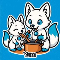 Foodie Cutefox GIF