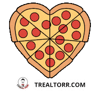 Real Estate Pizza Sticker by Trealtorr