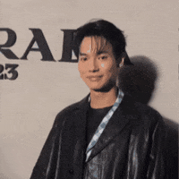 Fashion Week Smile GIF