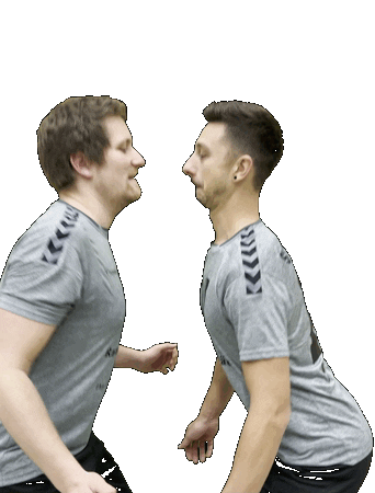 Jump Celebrating Sticker by VolleyballSVRednitzhembach