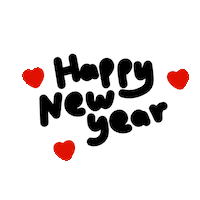 New Year Happy Life Sticker