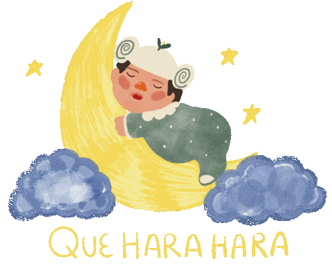 Sleepy Hara Sticker