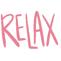 Relaxing Chill Out Sticker by Amanda | Happy Magic Co.