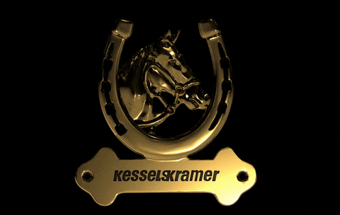 KesselsKramer giphyupload logo illustration horse GIF