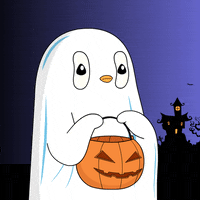 Trick Or Treat Halloween GIF by Pudgy Penguins