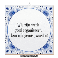 Focus Teamwork Sticker by Tegelspreuken.nl