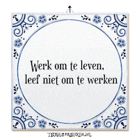 Focus Wijsheid Sticker by Tegelspreuken.nl