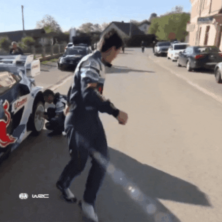 Warm Up Fitness GIF by FIA World Rally Championship
