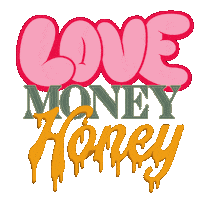 Love Money Honey Sticker by Studio Dzo