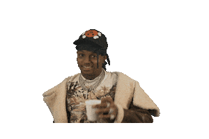 Sips Tea Ski Mask Sticker by Ski Mask The Slump God