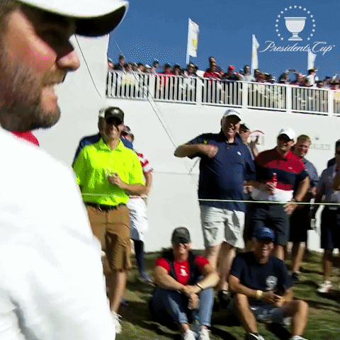 ThePresidentsCup giphyupload yes celebration lets go GIF