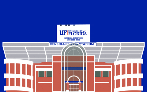 Game Day Football GIF by University of Florida