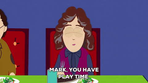 play dinner GIF by South Park 