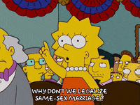 happy lisa simpson GIF