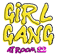 Room22 dance party drink graffiti Sticker