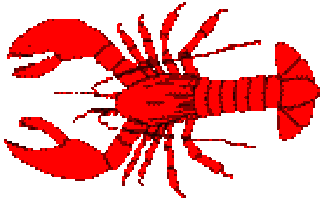 lobster STICKER