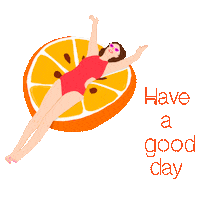 Good Day Holiday Sticker