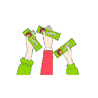 Hands Up Concert Sticker by Ferrogematogen