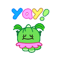 Celebrating Lets Go Sticker by DINOSALLY