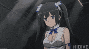 is it wrong to try to pick up girls in a dungeon anime girl GIF by HIDIVE