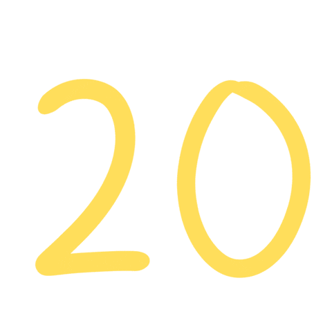 Venti Zwanzig Sticker