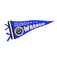 Vote Flag Sticker by Creative Courage