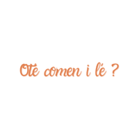 Ote Comen I Le Sticker by Romane Lebonheur