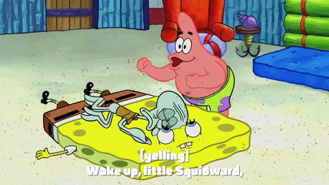 snooze you lose episode 4 GIF by SpongeBob SquarePants