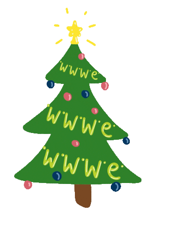 wwweDE christmas sticker weihnachten christmastree Sticker