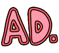 Ad Sticker by Poppy Deyes