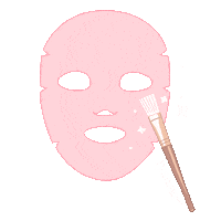 Self Care Face Mask Sticker by FaceYoga.Studio