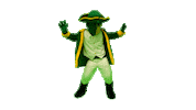 StevensonHS dancing mascot patriot shs Sticker