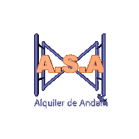 andamiosasa logo asa asla Sticker