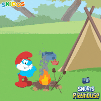 PlaySkidos games vacation camping lag GIF