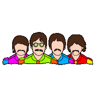 Beatles Sticker