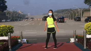 Myanmar Fitness Instructor GIF by GIPHY News