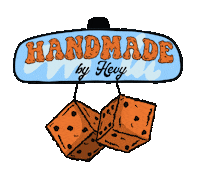 hevyhauling van dice road trip boogie Sticker