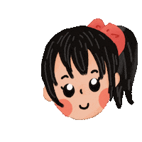 Happy Girl Sticker