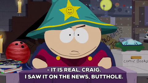 eric cartman cursing GIF by South Park 