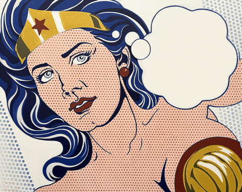 Superhero Feminist GIF