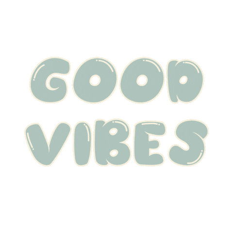 Vibing Good Vibes Sticker