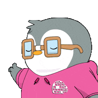 No Way Smh Sticker by Pudgy Penguins