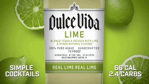 DulceVidaTequila giphygifmaker cocktail tequila watermelon GIF