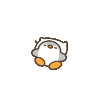 Penguin D Sticker
