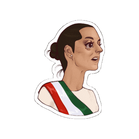 Claudia Sheinbaum Morena Sticker